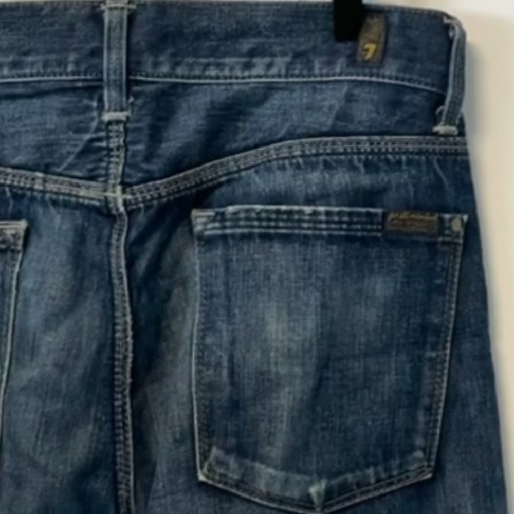 7 For All Mankind "Rhigby" Jeans - Skinny Fit - 29" x 30"